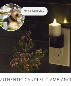 Black Flameless Candle Nightlight