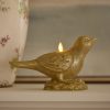 Khaki Bird Flameless Candle