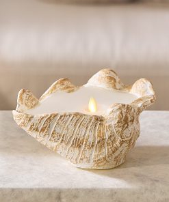 Clamshell Flameless Candle