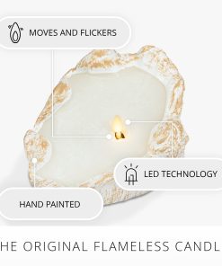 Clamshell Flameless Candle