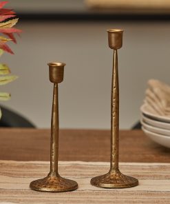 Brass Wrought Iron Taper Holder