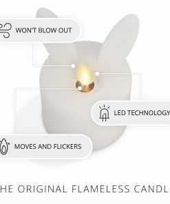 Cotton Cloud Flameless Candle Bunny Tealights