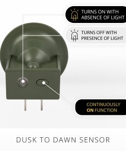 Loden Green Flameless Candle Nightlight