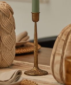 Brass Wrought Iron Taper Holder