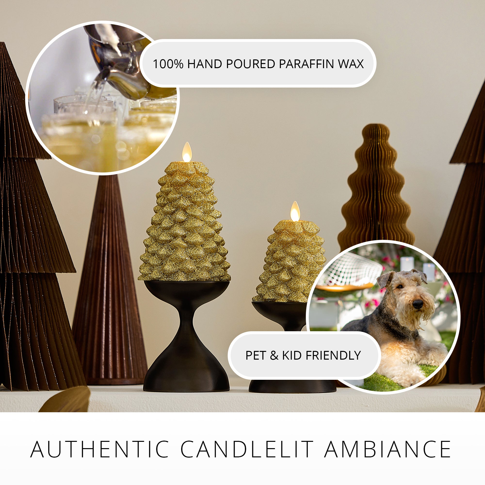 sm-image-1597bc00e8629649dd89f4b0 Rich Gold Glitter Flameless Candle North Tree