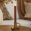 Caramel Café Flameless Candle Taper