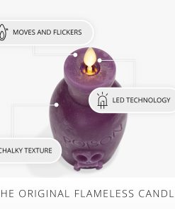 Imperial Purple Chalky Flameless Candle Poison Bottle