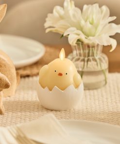 Hatching Chick Flameless Candle Egg