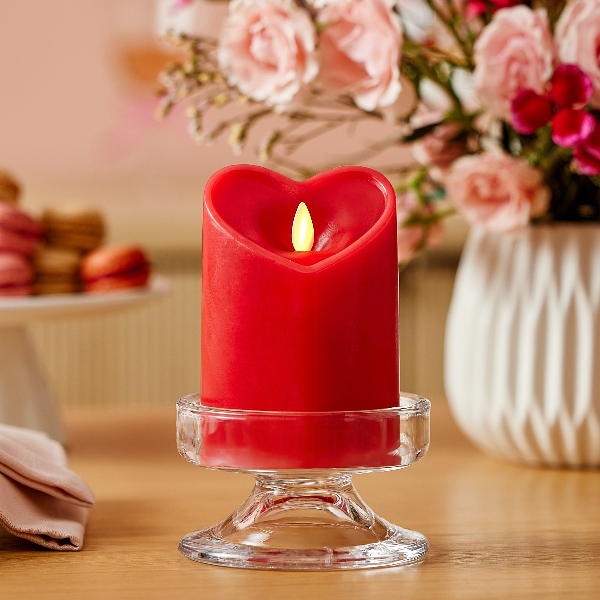 sm-image-210e0ff53a2245c85bd70a5d True Red Flameless Candle Heart Pillar