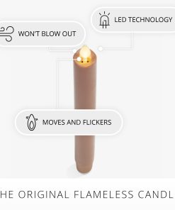 Caramel Café Flameless Candle Taper