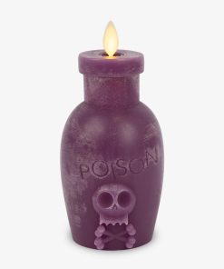Imperial Purple Chalky Flameless Candle Poison Bottle