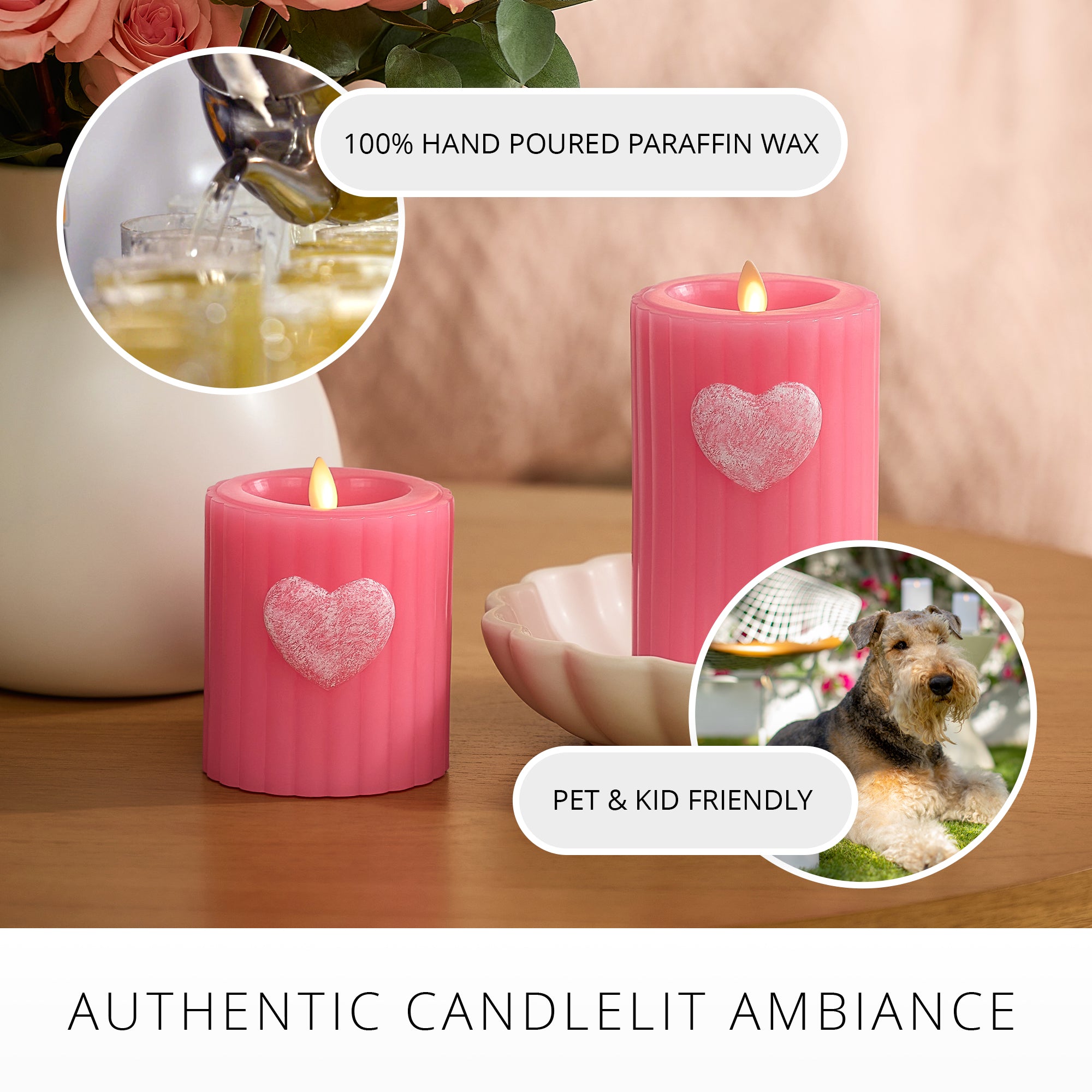 sm-image-2eebe539c29f31424016845e Sweet Pink Ribbed Flameless Candle Pillar