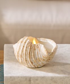 Tun Shell Flameless Candle