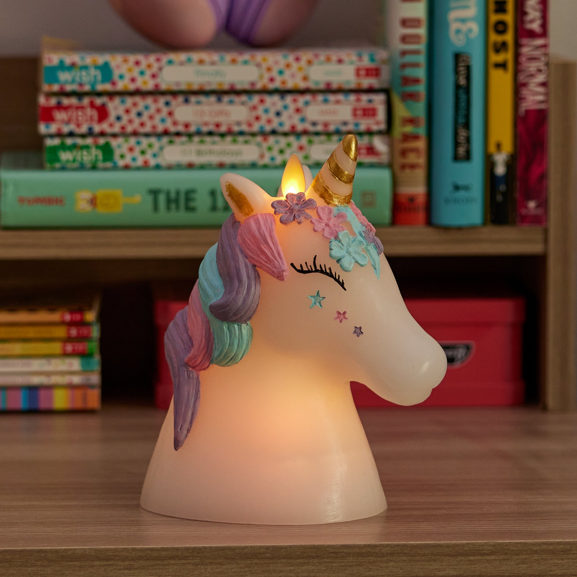 sm-image-31a0c463bb67589711ff5f0e White Color Changing Flameless Candle Unicorn with Remote