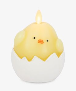 Hatching Chick Flameless Candle Egg