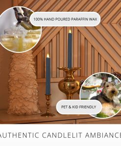 Spring Lake Flameless Candle Tapers - Set of 2