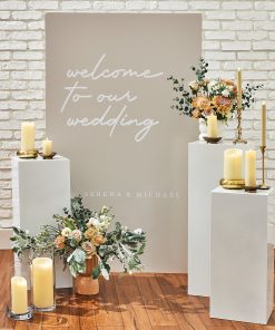 Ivory Flameless Candle Pillar -Scallop Top - 4