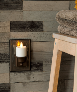 Bronze Flameless Candle Night Light