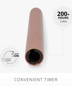 Soft Clay Flameless Candle Taper