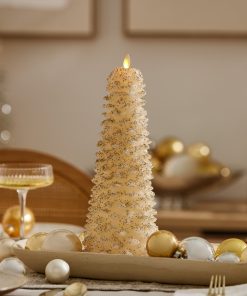 White Swan Flameless Candle North Tree