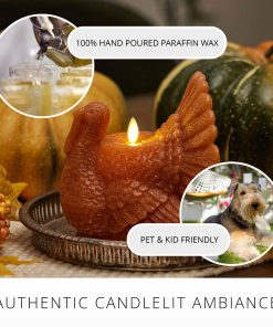 Adobe Flameless Candle Turkey