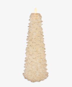 White Swan Flameless Candle North Tree