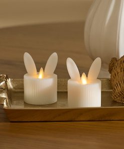 Cotton Cloud Flameless Candle Bunny Tealights