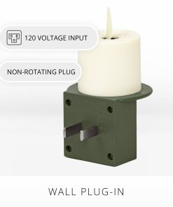 Loden Green Flameless Candle Nightlight