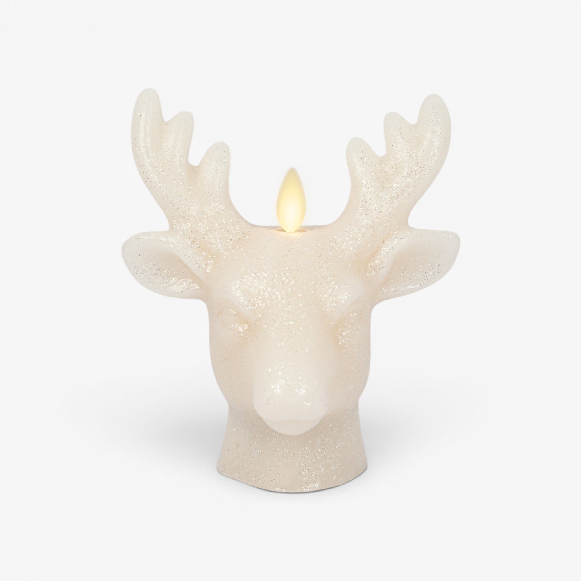 sm-image-6798ca7ed9c47fe6eb4fac45 White Swan Glitter Stag Flameless Candle