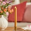 Sunlit Honey Flameless Candle Taper