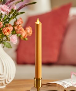 Sunlit Honey Flameless Candle Taper