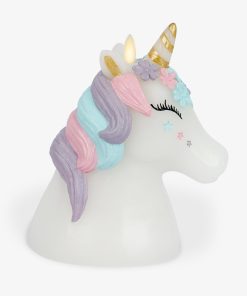White Color Changing Flameless Candle Unicorn with Remote
