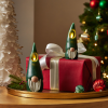 Green Flameless Candle Gnome