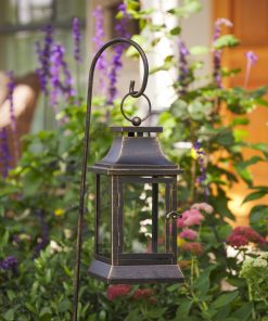 12" Heritage Lantern with 38" Shepherd's Hook (Lantern Only)
