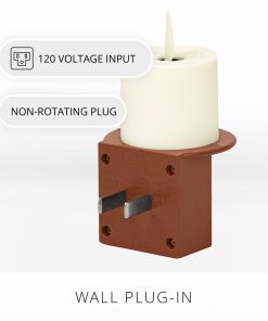 Baked Clay Flameless Candle Nightlight