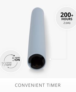 Cashmere Blue Flameless Candle Taper