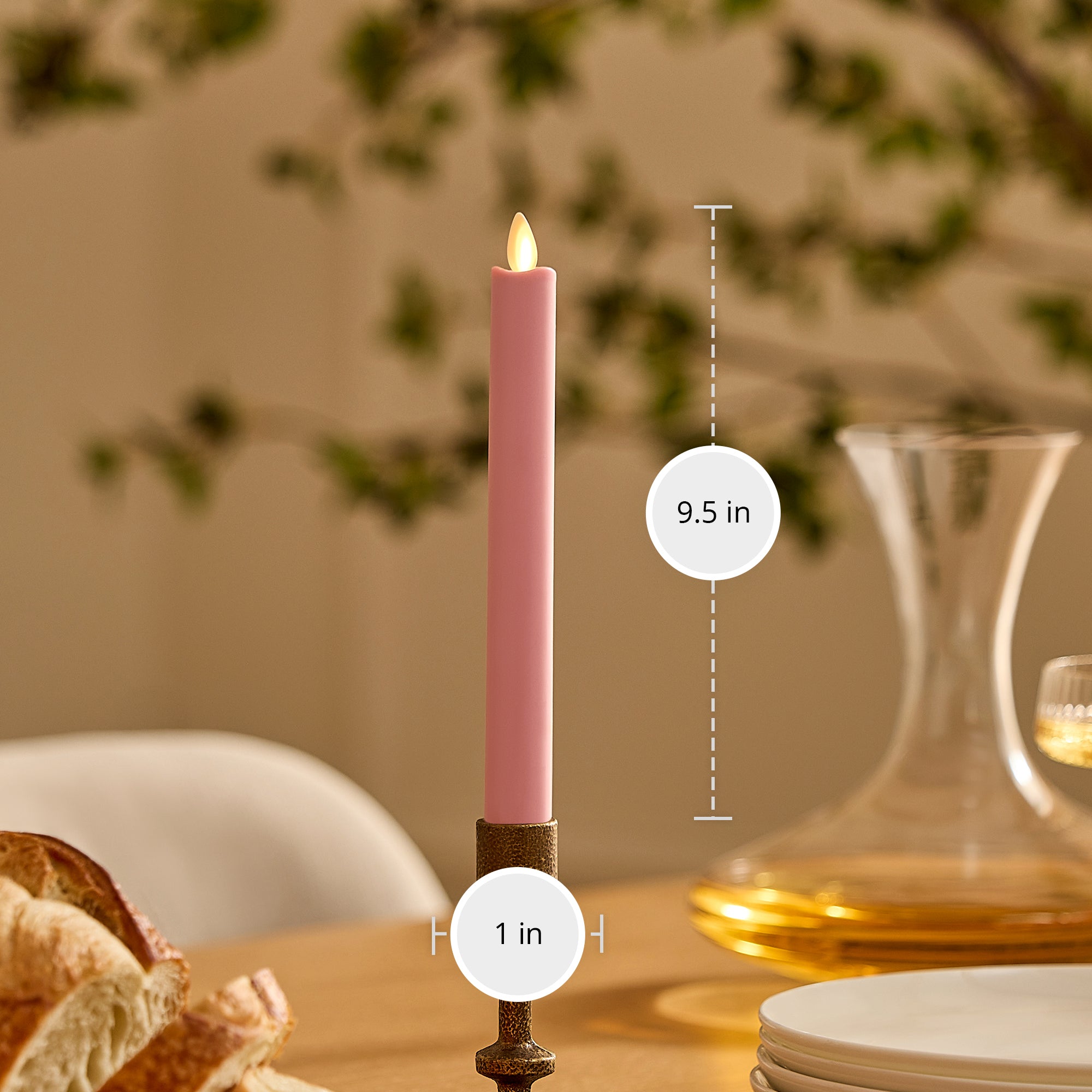 sm-image-83289de9bfc11364fcfa526e Saga Rose Flameless Candle Taper