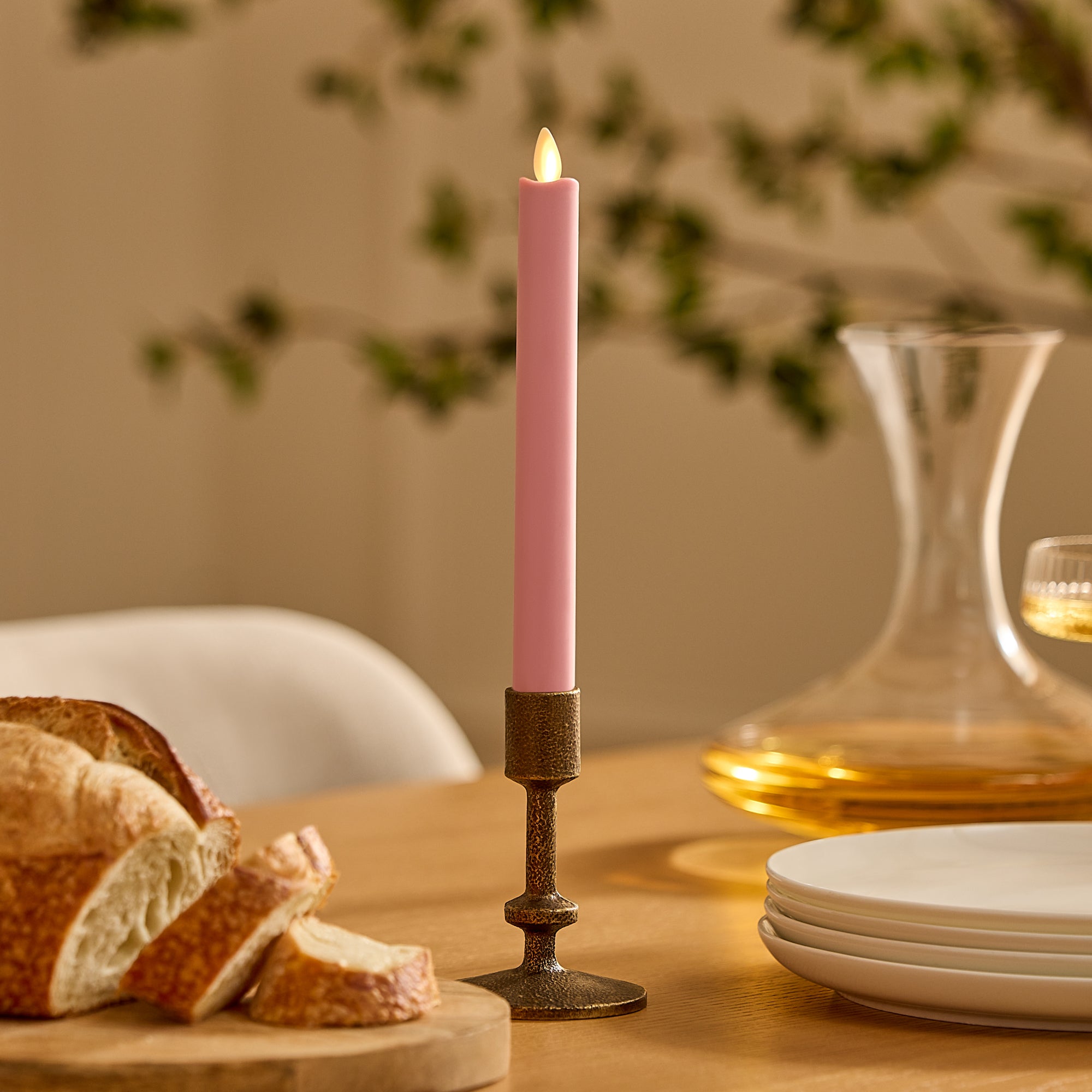 sm-image-89b9fa39aededc243edff340 Saga Rose Flameless Candle Taper
