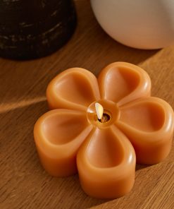 Sunlit Honey Flower Flameless Candle Tealight
