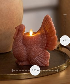 Caramel Café Flameless Candle Turkey