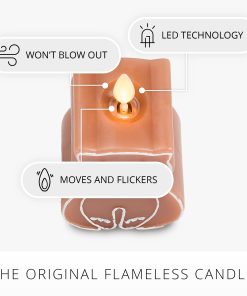 Gingerbread Cat Flameless Candle