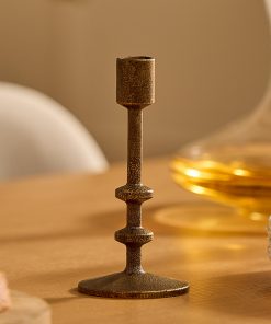 Brass Wrought Iron Modern Taper Holders