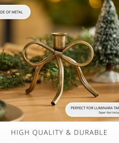 Brass Metal Bow Taper Holder