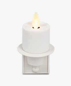 White Flameless Candle Nightlight