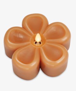 Sunlit Honey Flower Flameless Candle Tealight