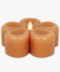 Sunlit Honey Flower Flameless Candle Tealight