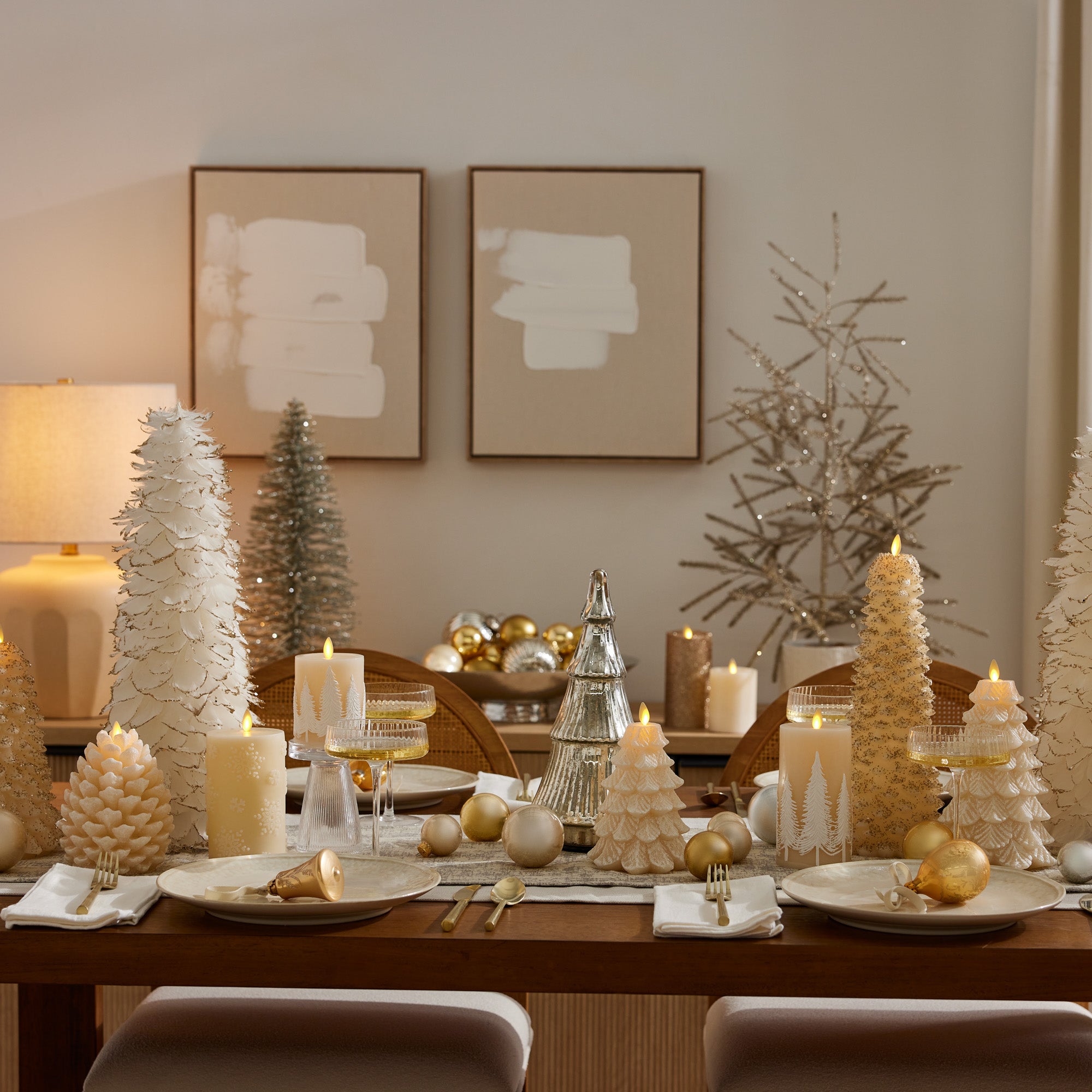 sm-image-a0ada4a5c554c18f865c61b9 White Swan Flameless Candle Snowflake Tealight
