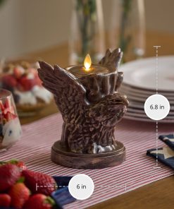 Burnt Umber Flameless Candle American Eagle