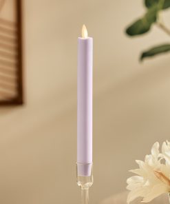 Gentle Lavender Flameless Candle Taper