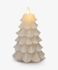 White Swan Flameless Candle Tree